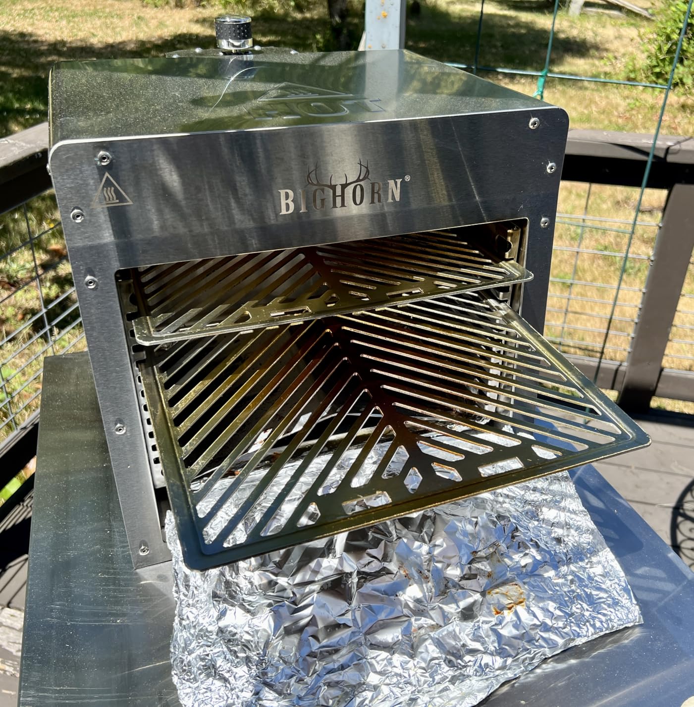 BIG HORN OUTDOORS Infrared Propane Gas Grill 1500°F in 3-5 Mins, 16 inch customer photo 2