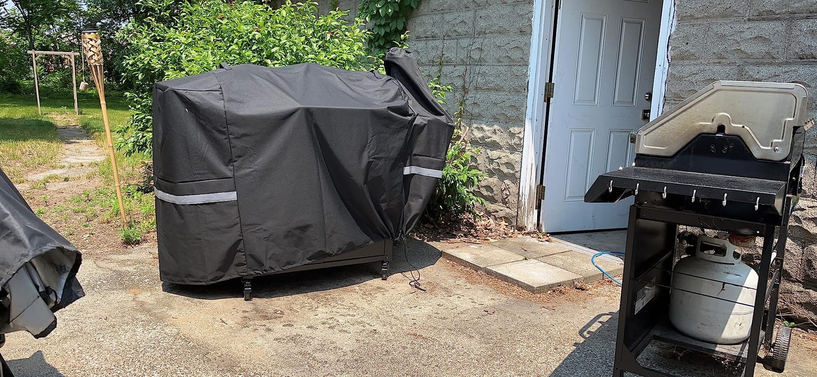 Uniflasy Grill Cover for Camp Chef Woodwind Pro 24, 600D Heavy Duty Smoker Cover for Camp Chef 24, DLX 24, SmokePro SG24 PG24 PG24LS PG24S PG24SE PG24LTD, Anti-UV Windproof BBQ Cover customer photo 1