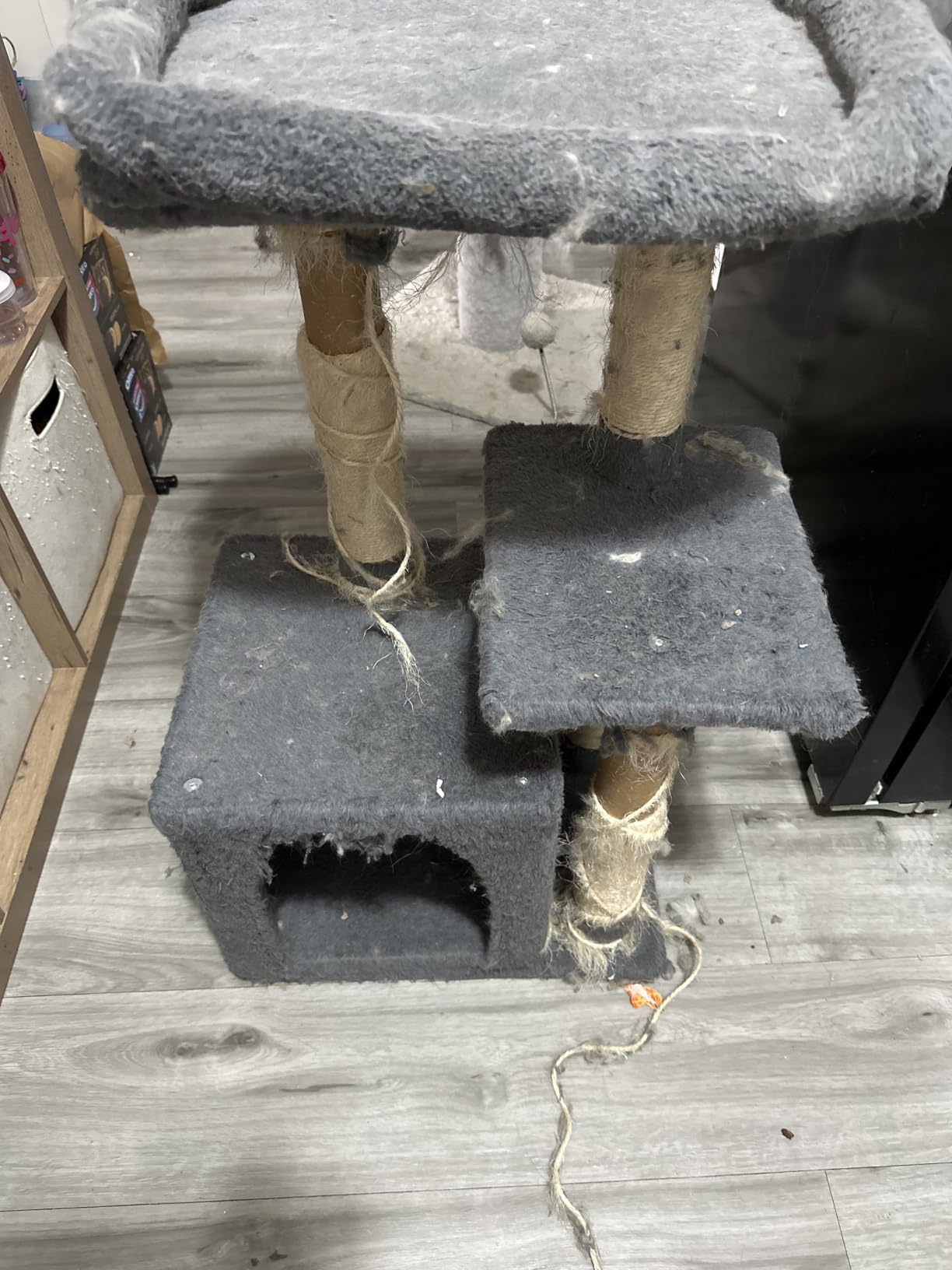 Cute Cat Tree Kitten Cat Tower Condo Cat Furniture Sisal Scratching Posts B customer photo 1