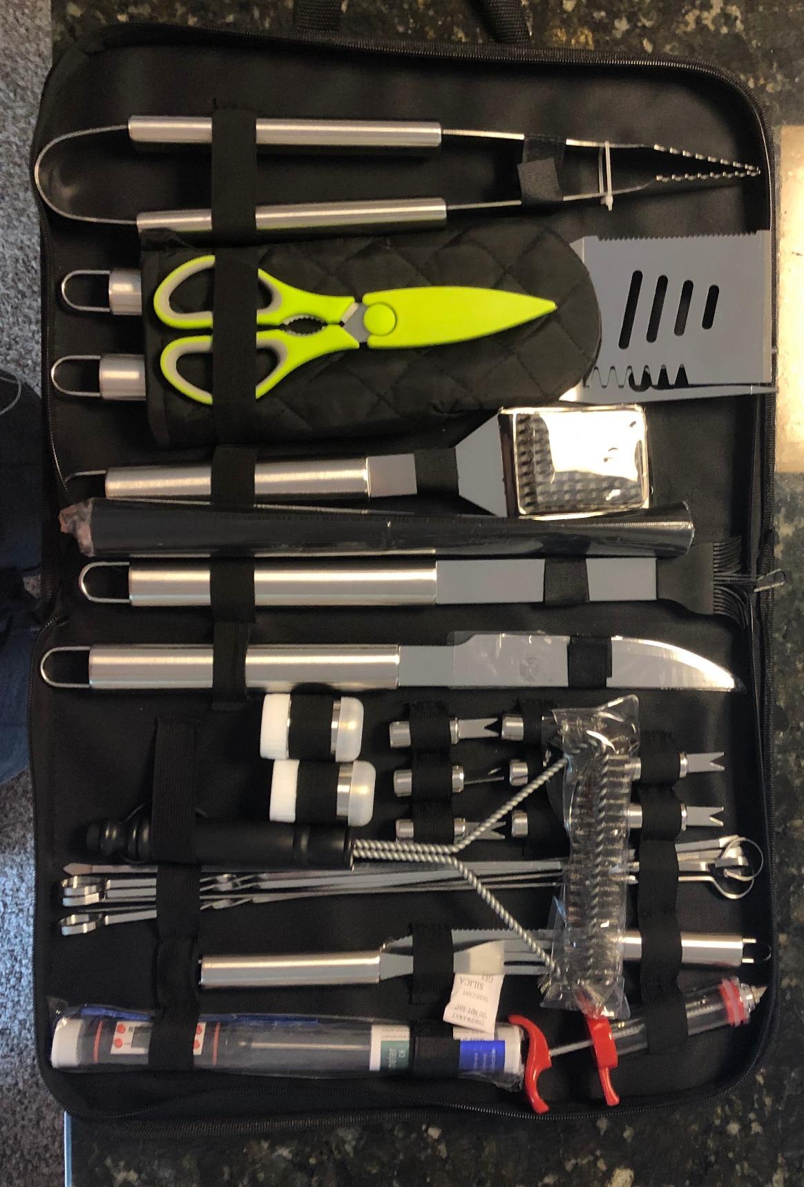 TAIMASI 34Pcs Heavy Duty Grill Accessories Grilling Gifts for Men customer photo 1