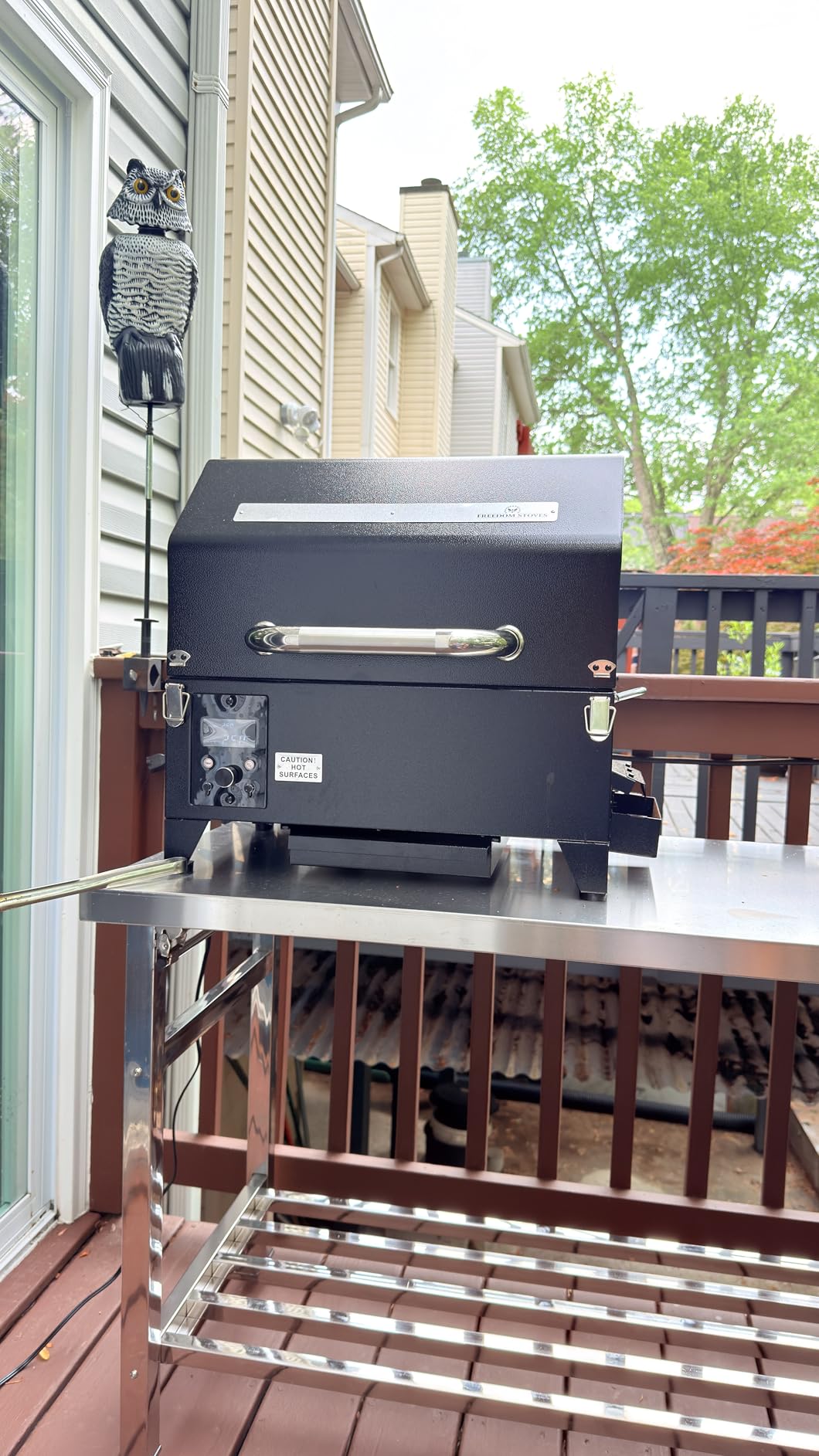 Freedom Stoves Portable Pellet Grill, 12V and 120V Dual Power customer photo 2