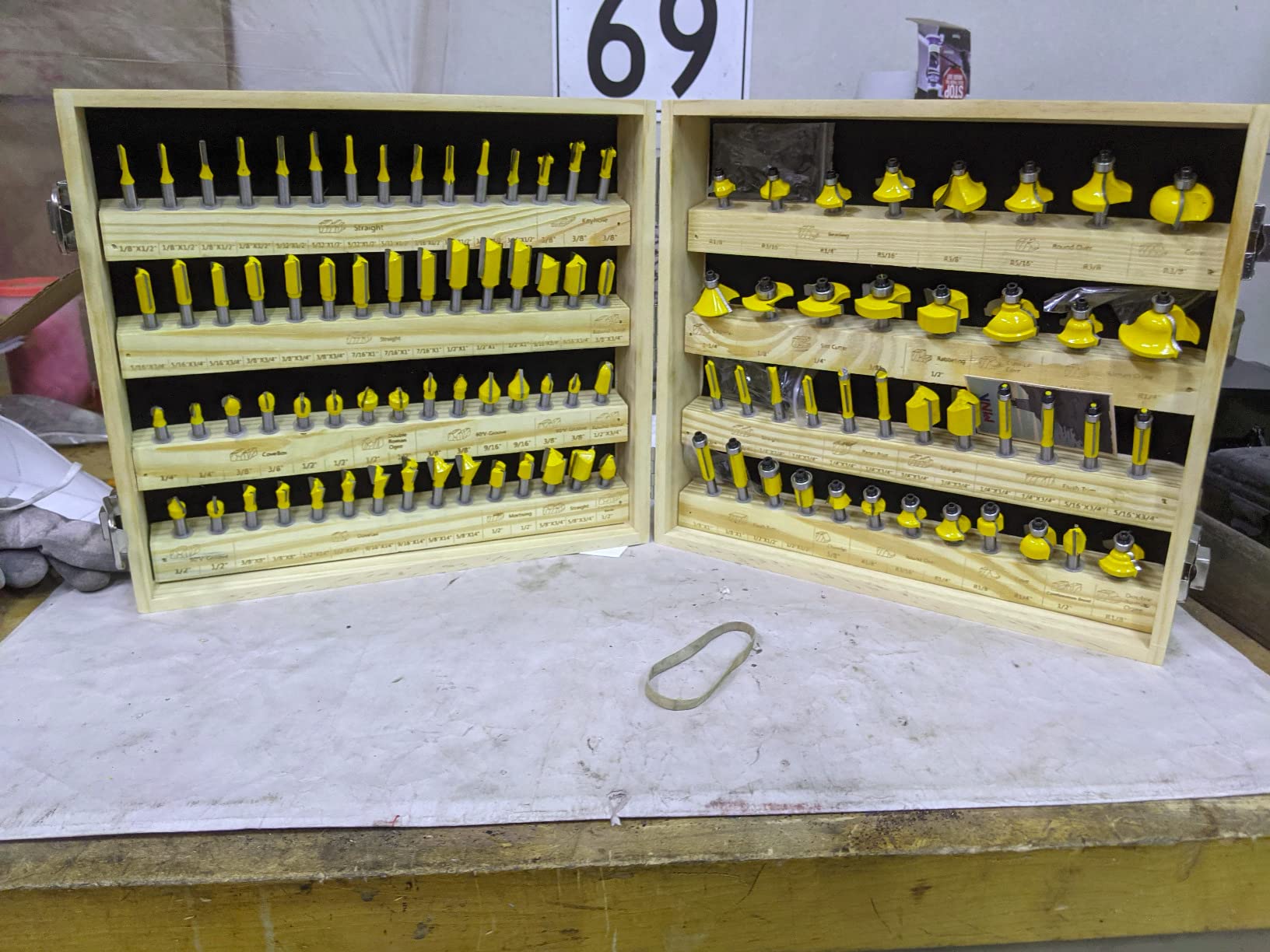 MNA Router Bit Set 25 Pieces 1/4 Inch customer photo 1