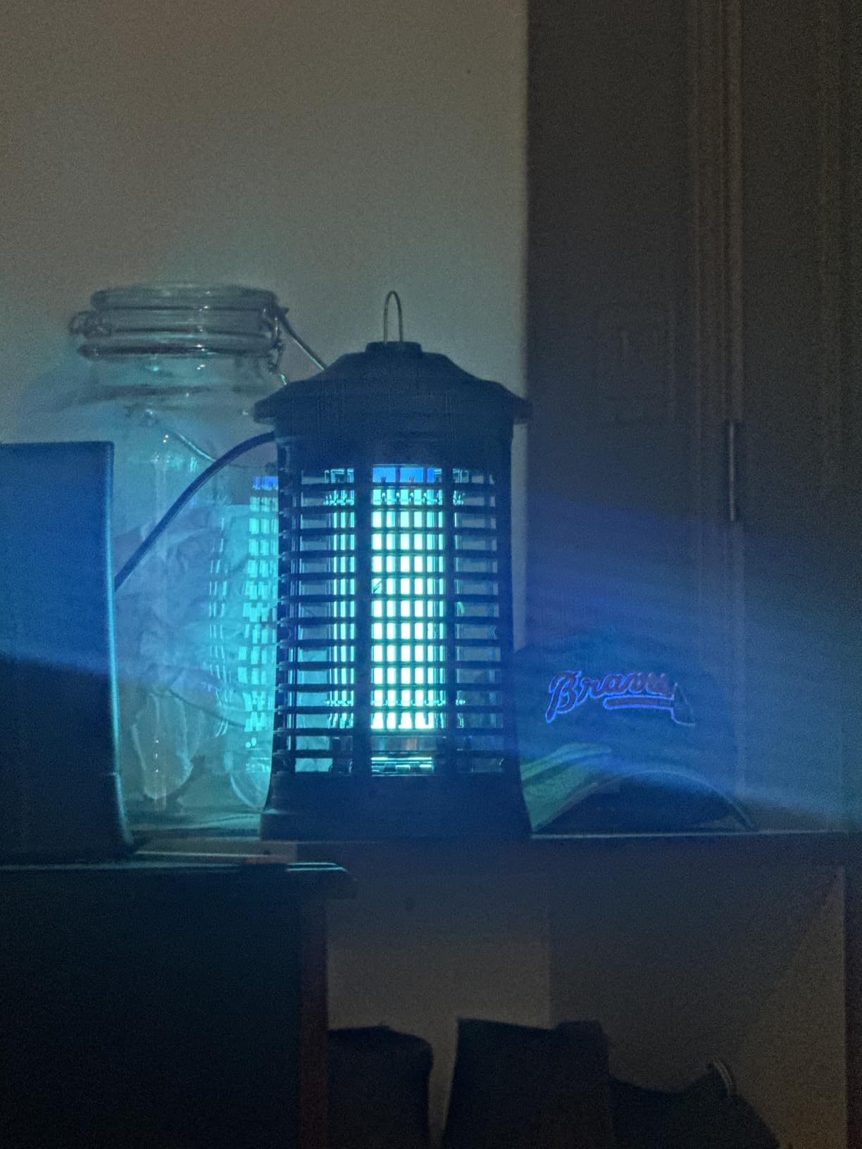 Electric Bug Zapper Indoor/Outdoor, 4200V High Powered Mosquito Zappers Killer, Waterproof Insect Fly Swatter Zapper Mosquito Trap Outdoor, Fly Traps, Insect Killer for Home,Garden,Backyard, Camping customer photo 2