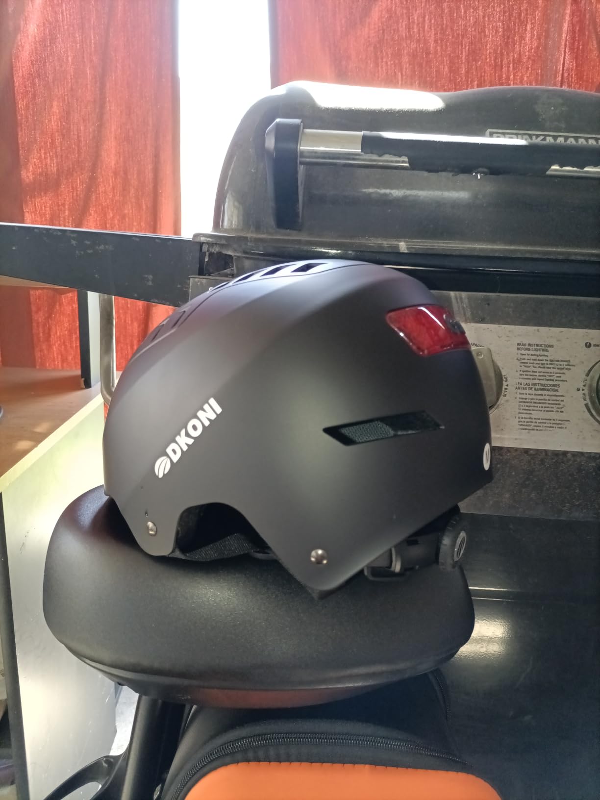 DKONI Bike Helmet with LED Lights Bicycle Helmets Commuter Cycling Helmet USB Rechargeable Front & Back LED Light Helmet for Adult Men Women customer photo 1