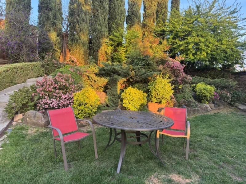 PHI VILLA Round Patio Dining Table 54