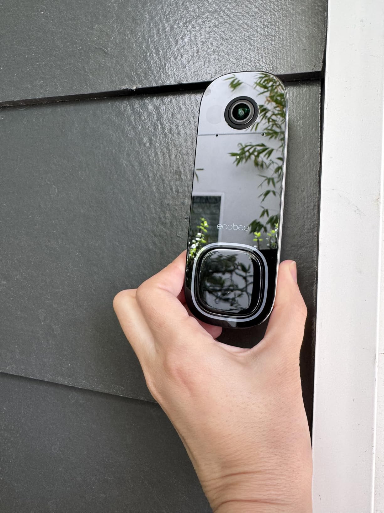 ecobee Smart Video Doorbell Camera Wired 1080p HDR, Smart Alerts customer photo 2