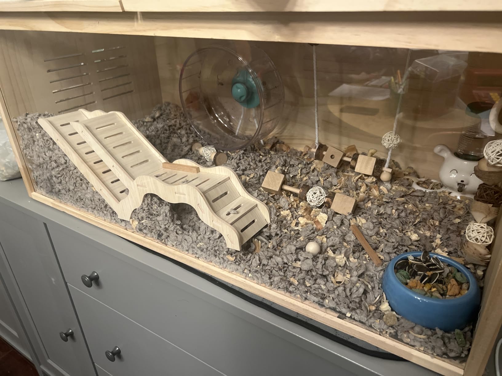 Wooden Hamster Cage,32