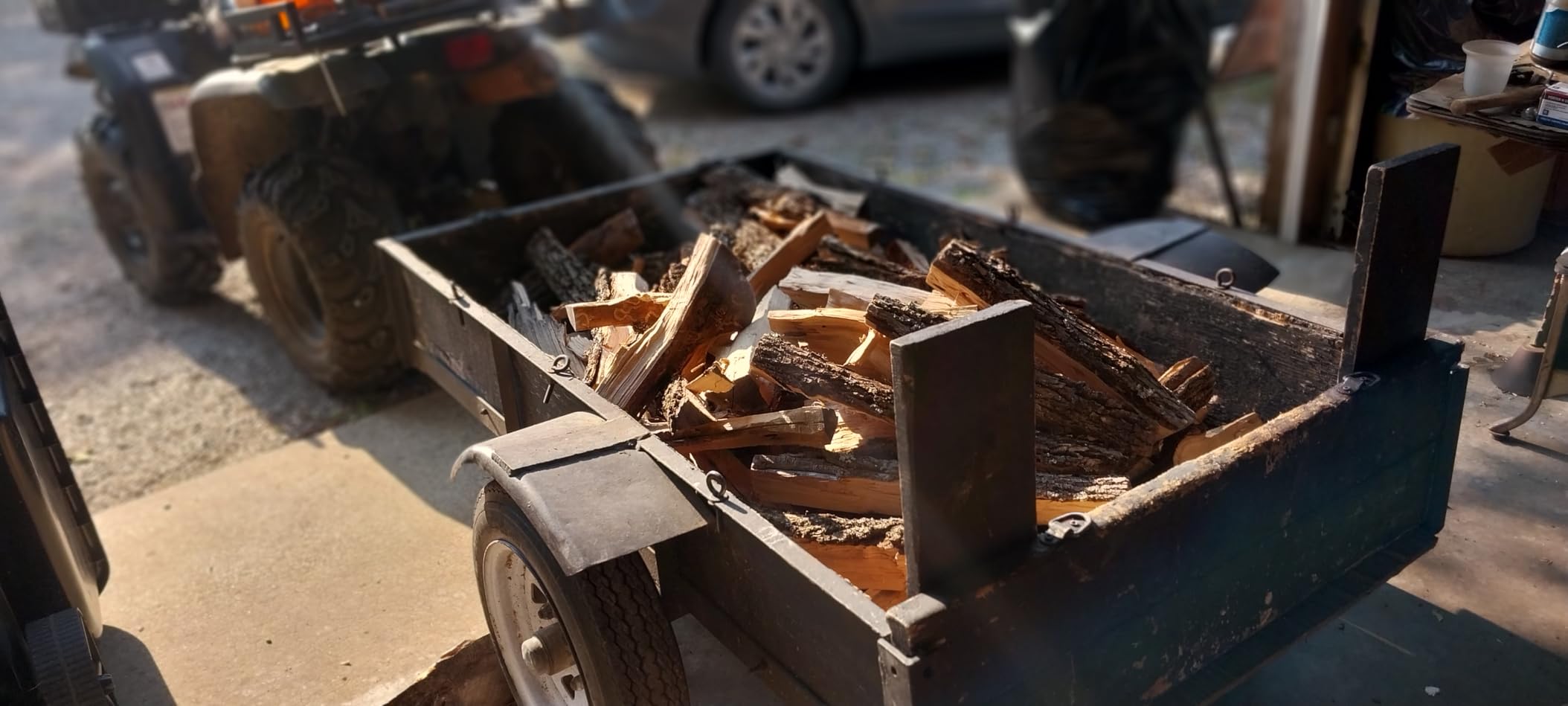 PROYAMA 7T Electric Log Splitter, 15A Motor Wood Splitter with Cross Wedge customer photo 2