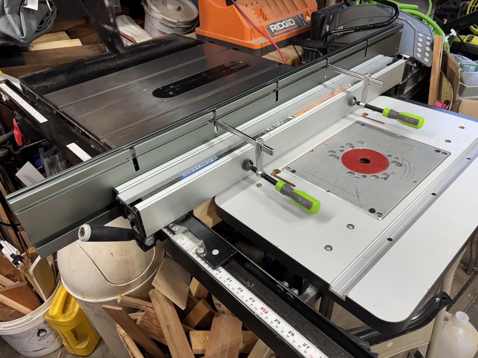 BOW Products XT XTENDER T-Track Table Saw Fence System, 46