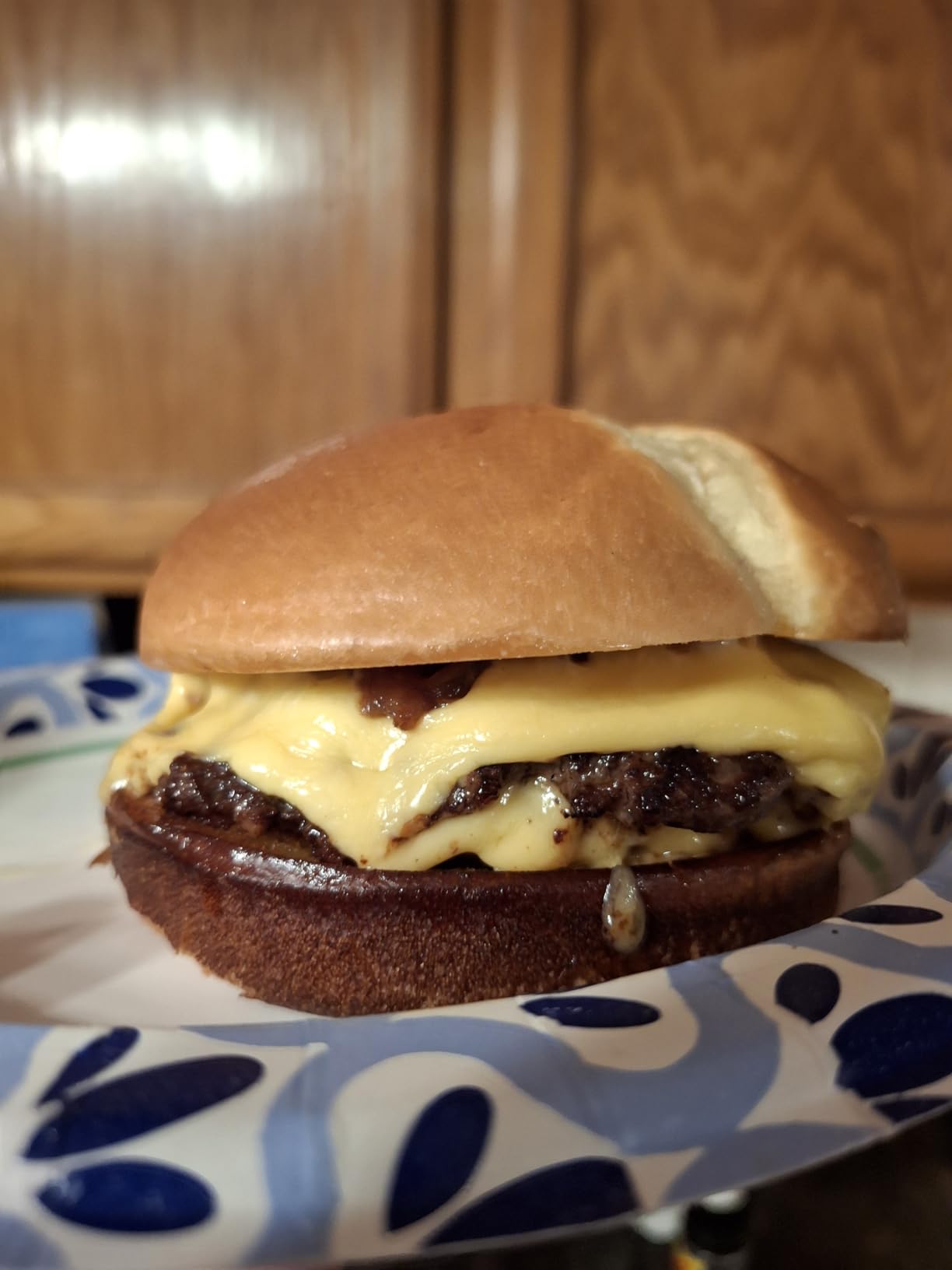 Premium Cast Iron Smash Burger Press incl. 25 Patty Paper customer photo 1
