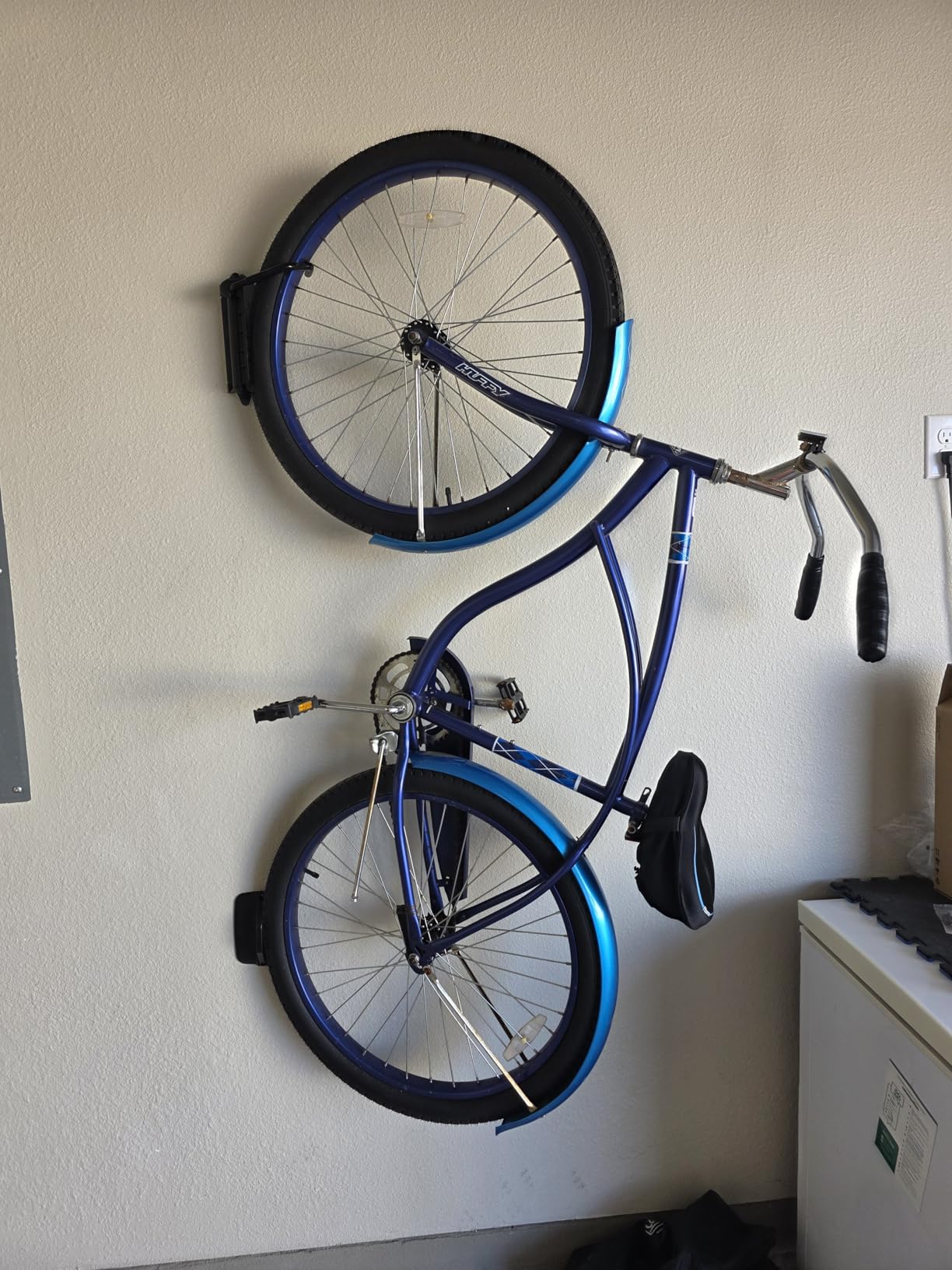 monTEK Swivel Bike Wall Mount, Bike Hangers for Garage, 1 Pack customer photo 2