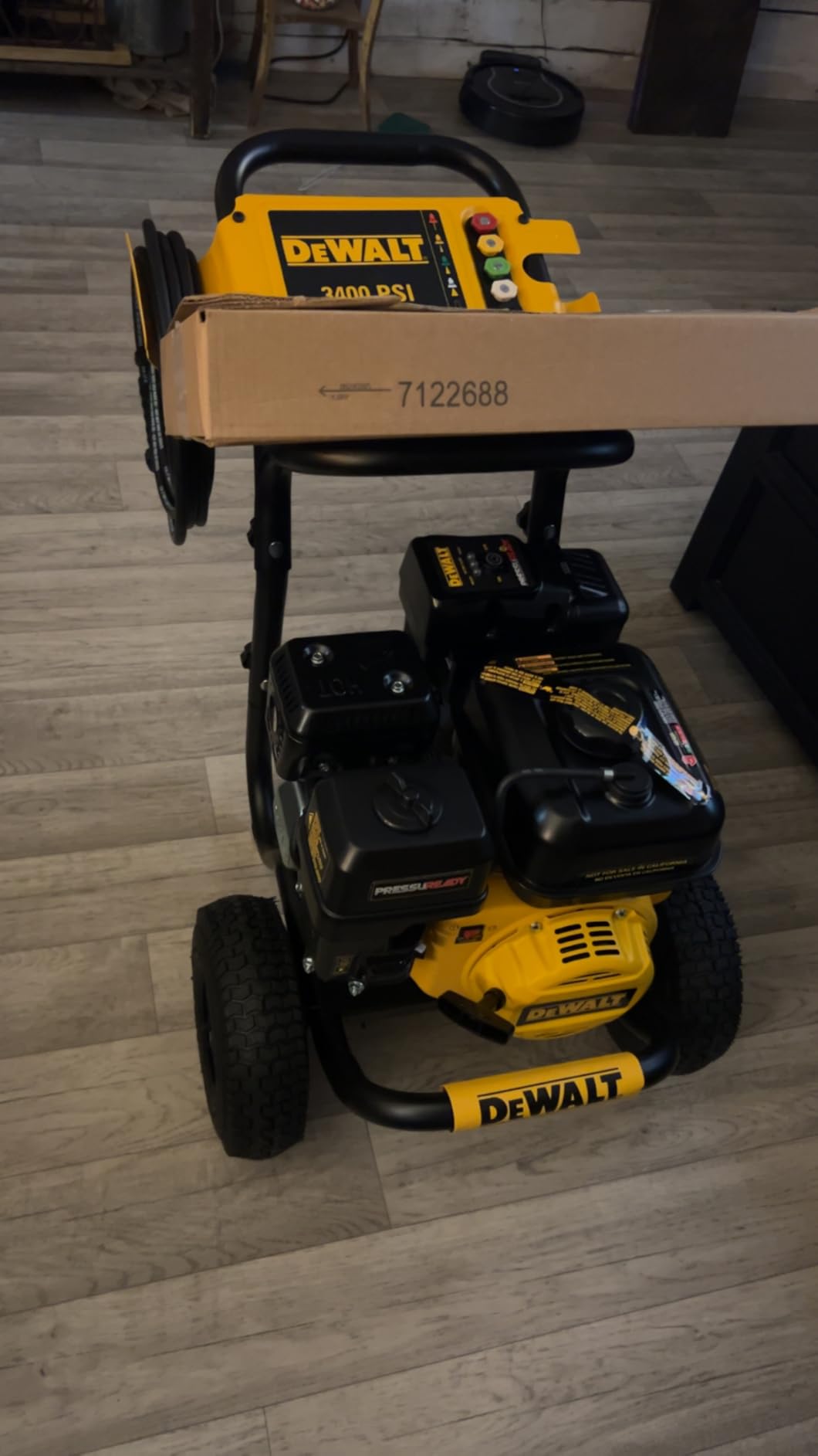 DeWalt PressuReady 3400 PSI Gas Pressure Washer, 2.5 GPM, 25-ft Hose customer photo 1