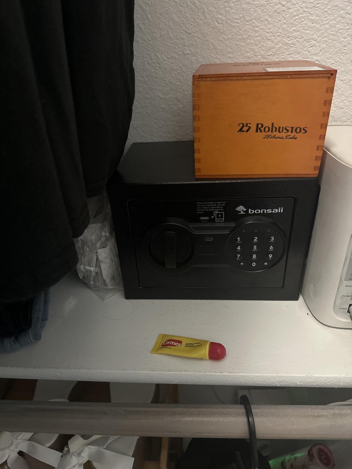 Bonsaii Security Safe Box With Electronic Keypad 0.231 Cu.Ft for Valuables customer photo 1
