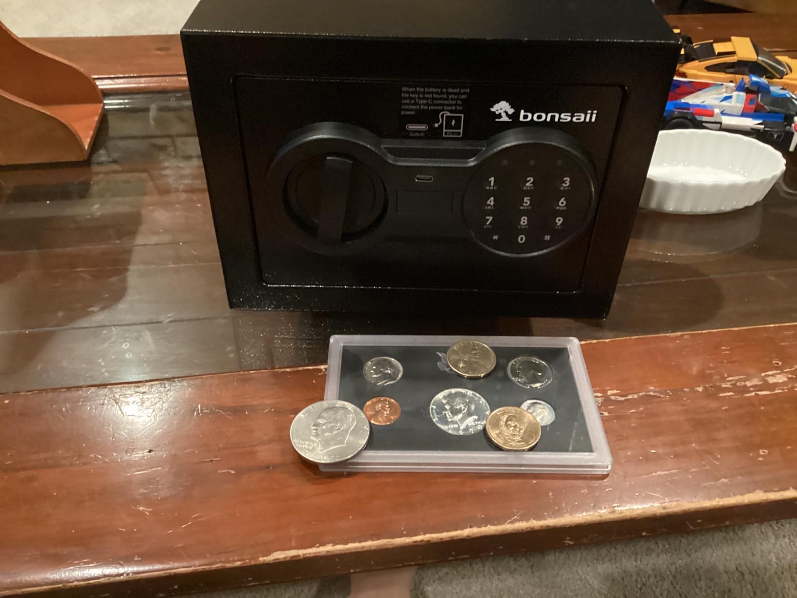Bonsaii Security Safe Box With Electronic Keypad 0.231 Cu.Ft for Valuables customer photo 2