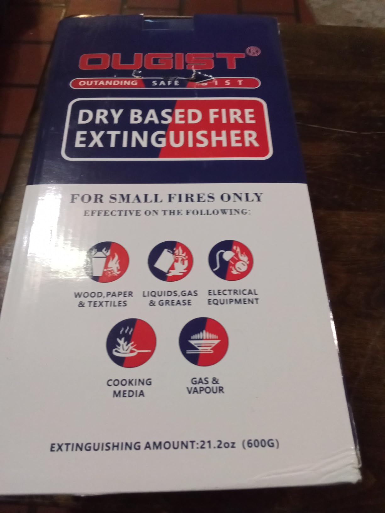 ABC Fire Extinguisher for Home & Vehicle - Portable Dry Chemical Fire Extinguisher | Grease & Electrical Fire Extinguisher for Kitchen, Car, Easy for All Ages to Use (4-Pack, 1.32lb Each) customer photo 1