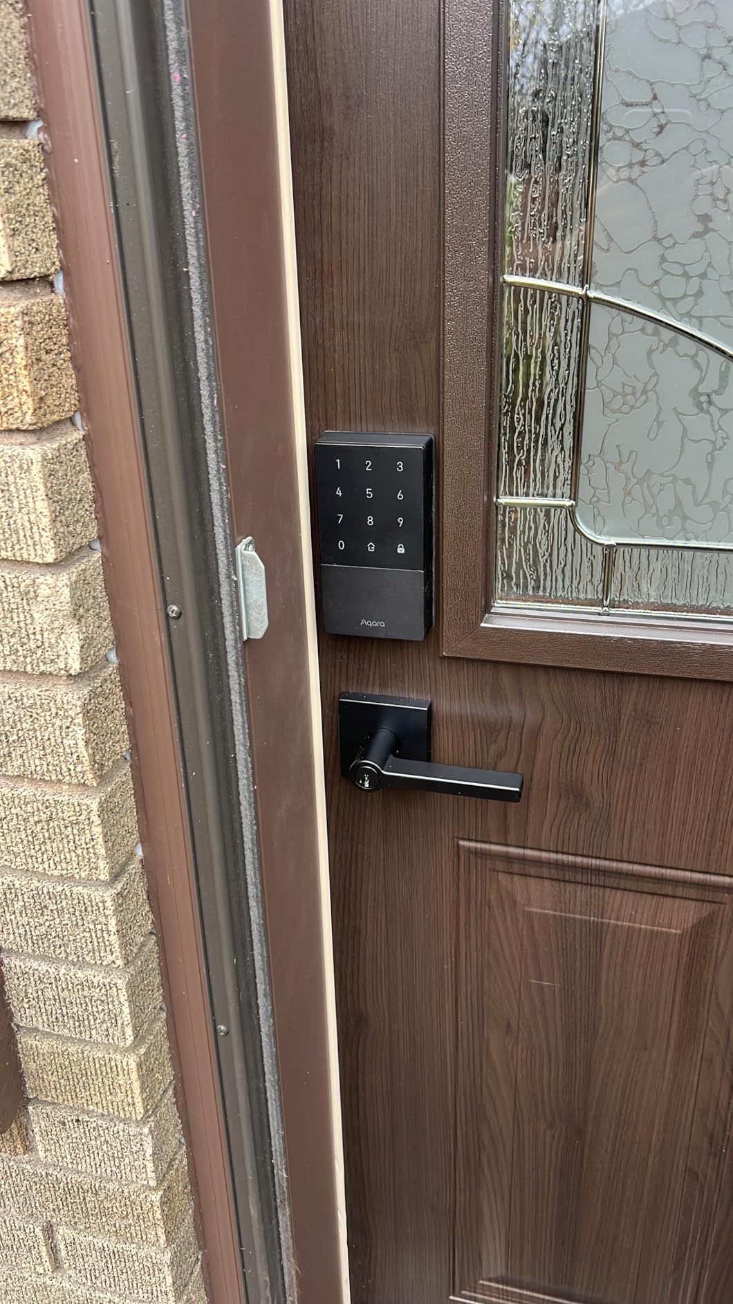 Aqara Smart Lock U50, Apple Home Key, Keyless Entry Deadbolt, Black customer photo 2