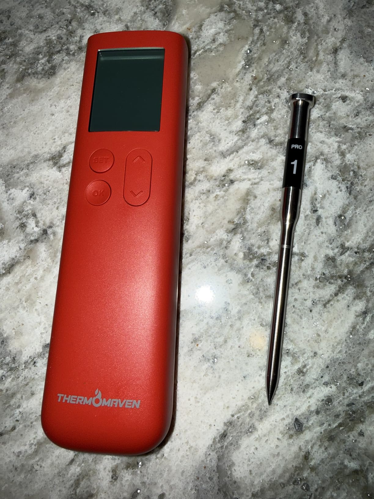 ThermoMaven Sub-1G Smart Wireless Meat Thermometer with Standalone Base customer photo 1