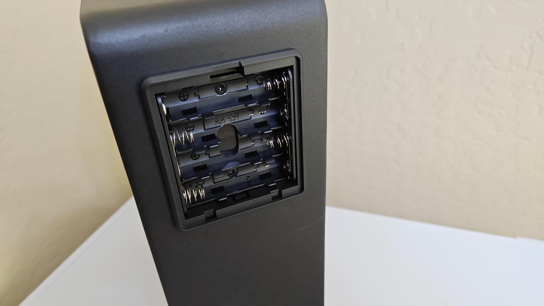 PINEWORLD Biometric Figerprint Handgun Safe with Sliding Door&Keypad&Key customer photo 1