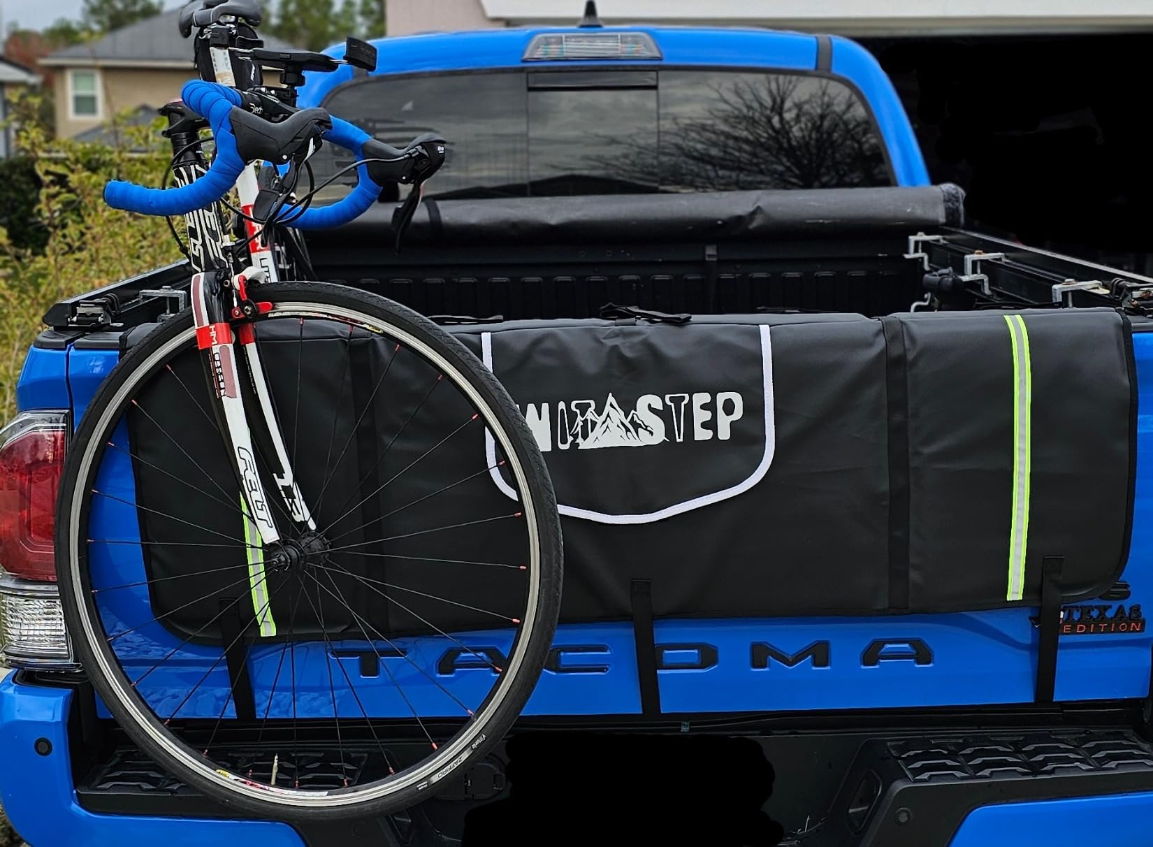 Tailgate Pad for Mountain Bike, Upgrade Truck Tailgate Bike Pad for 5 Bikes customer photo 1