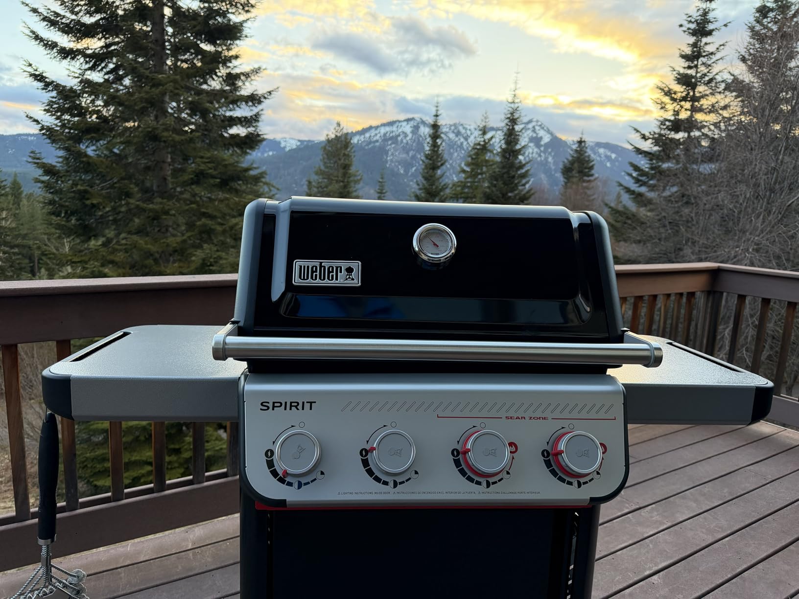 Weber® Spirit® E-425 Gas Grill, Outdoor Cooking, Propane Gas Grill, Black customer photo 2