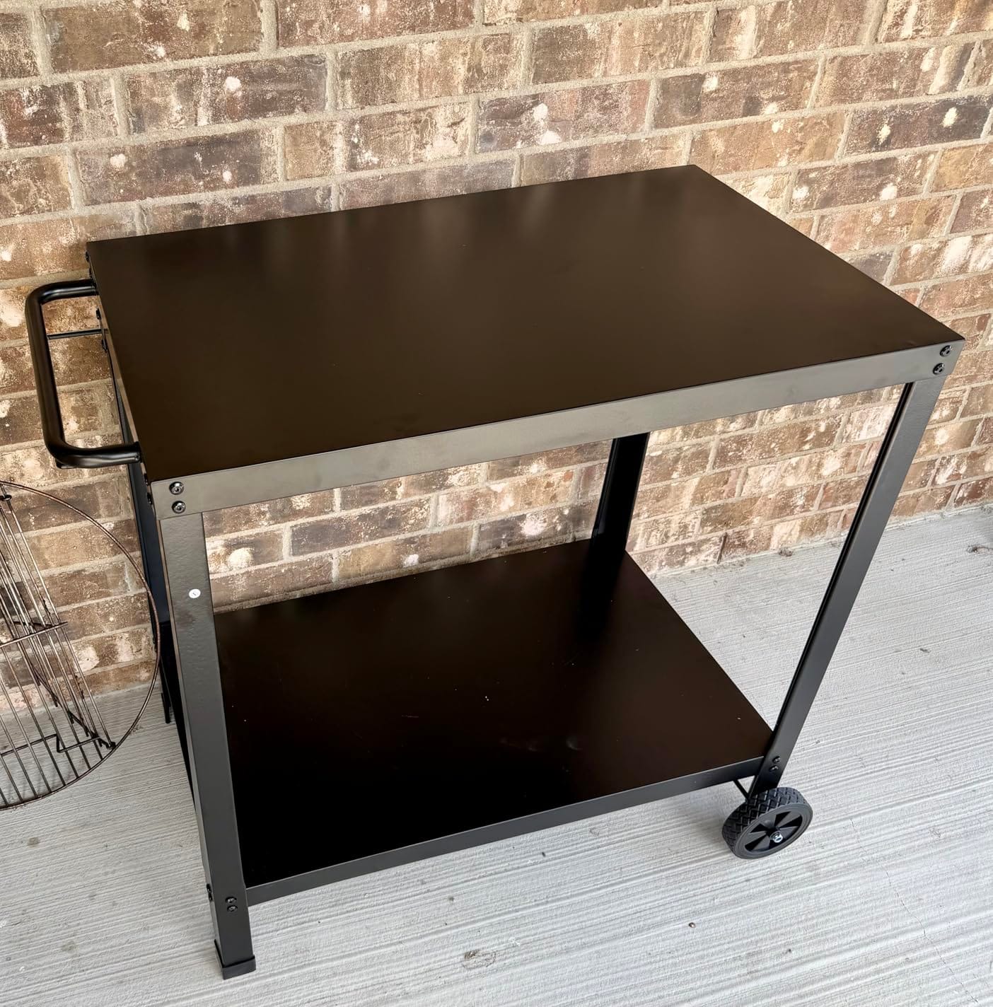 Yozoia Outdoor Grill Table for Blackstone Griddle, Grill Cart with Wheels customer photo 2