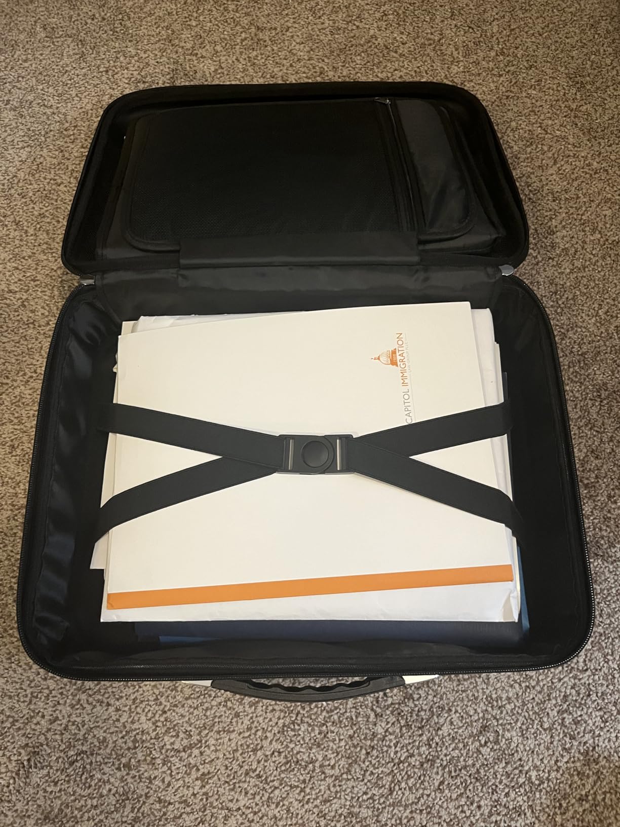 Fireproof Document Box, Waterproof Safe Box with Combination Lock customer photo 1