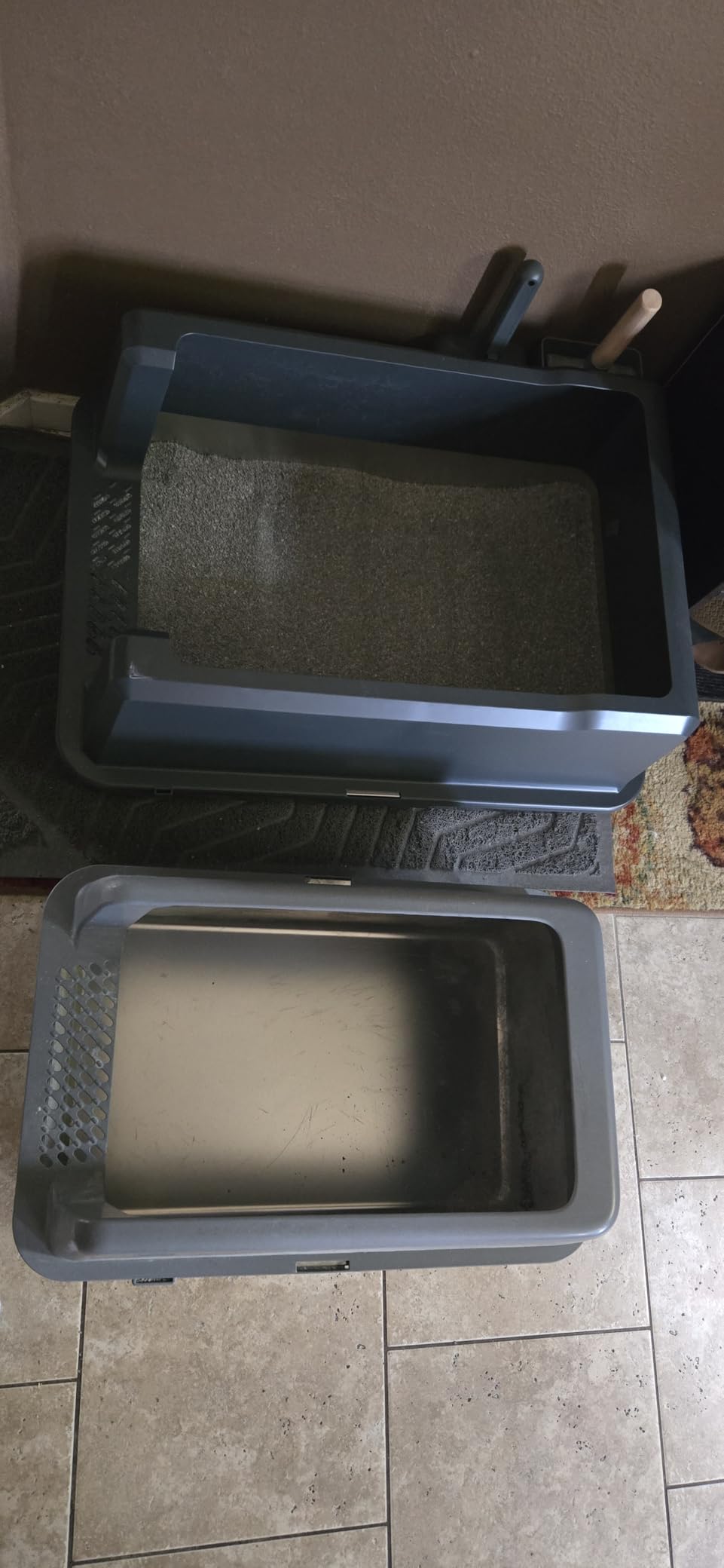 XXL Stainless Steel Litter Box with Lid for Multiple & Big Cats customer photo 1