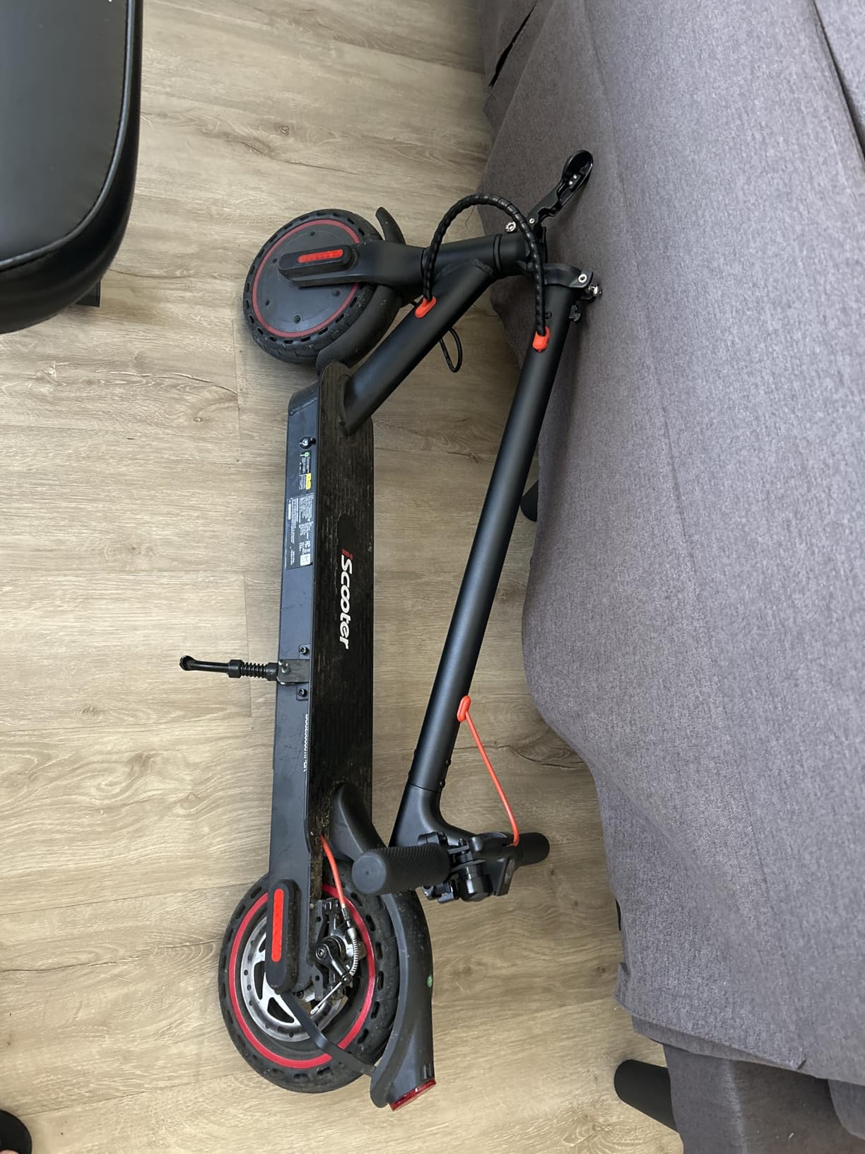 iScooter Electric Scooter for Adults&Big Kids, Portable Foldable E-Scooter customer photo 2
