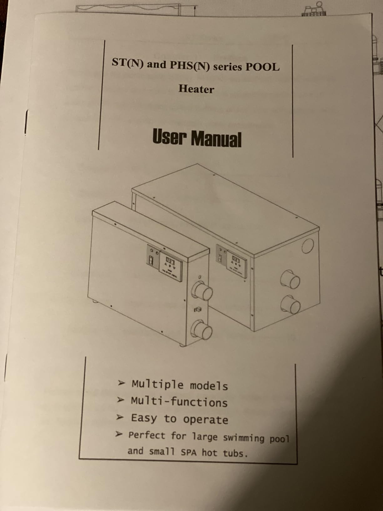 18KW 220V-240V Pool Heater for Above Ground Pools, Hot Tubs & Spas customer photo 2