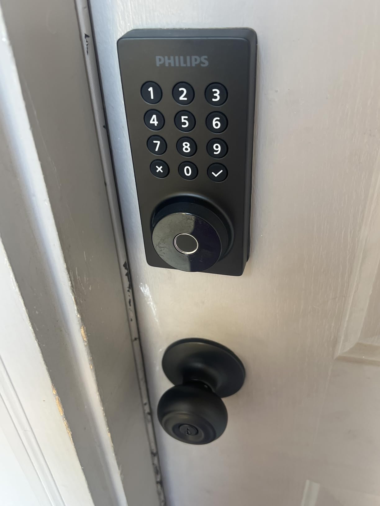 Philips Wi-Fi Smart Deadbolt Lock, Keyless Entry Door Locks for Front Door customer photo 2