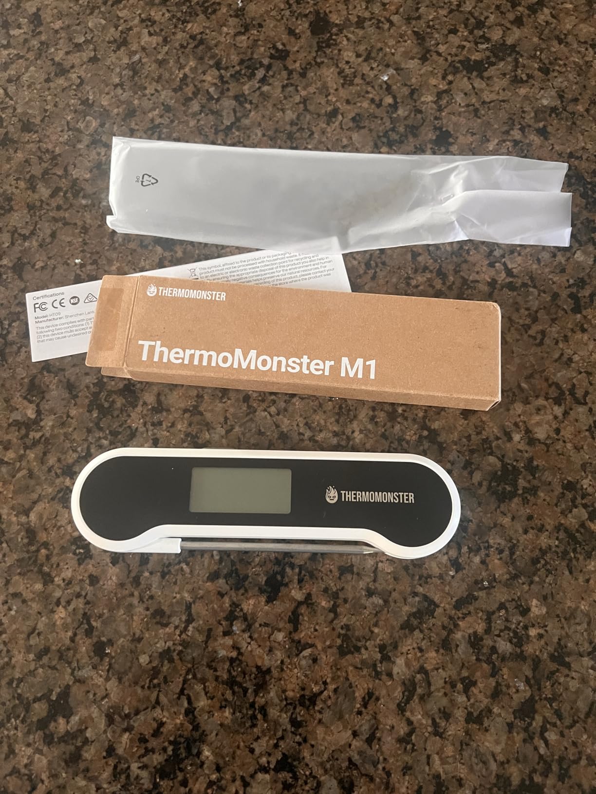 0.5 Sec Instant Read Meat Thermometer Digital for Cooking, Red customer photo 1