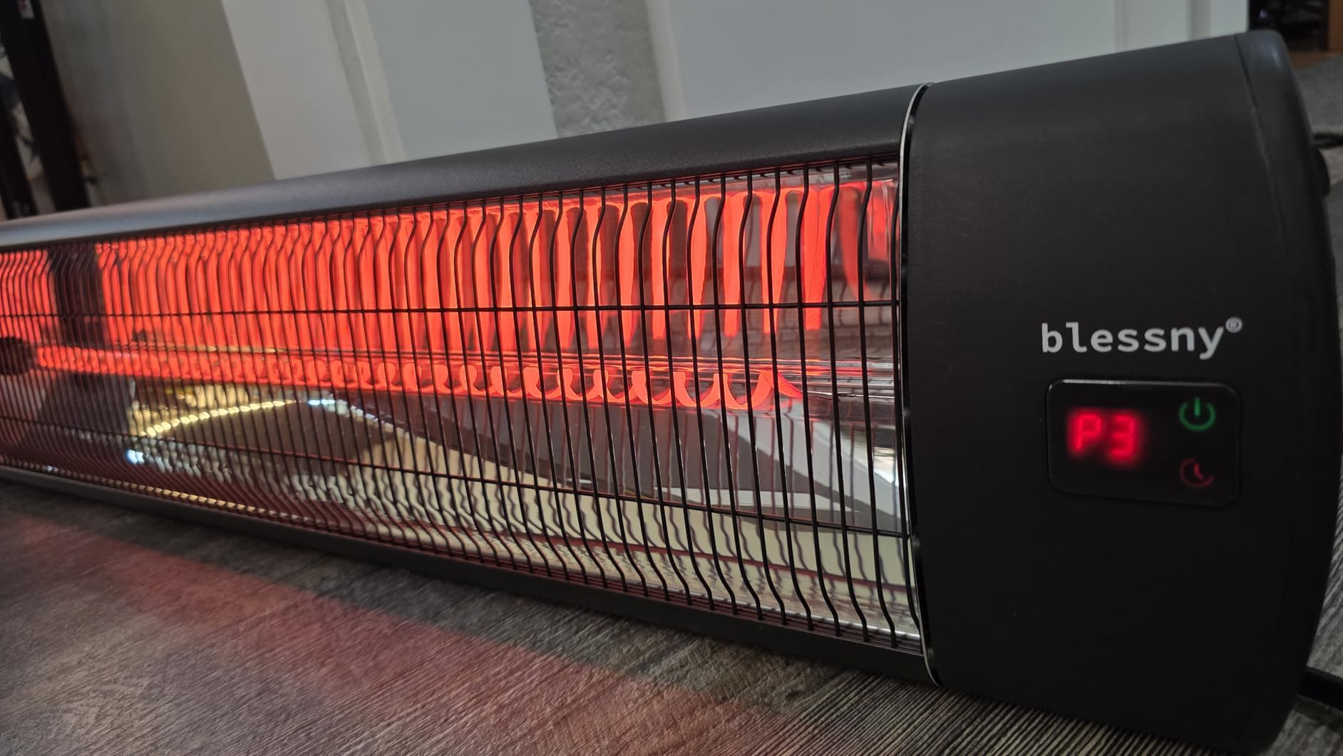blessny 1500W Wall Mounted Electric Heater for Outdoor Patio & Garage customer photo 2