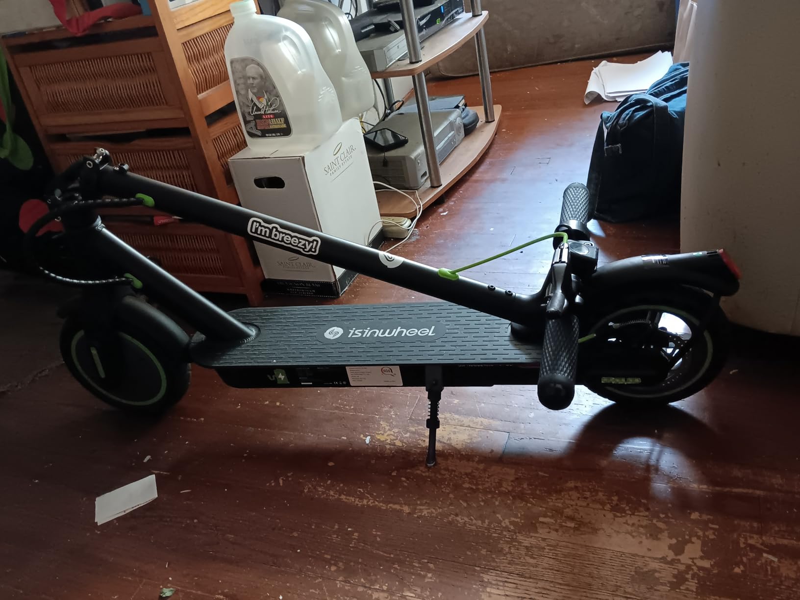 isinwheel GT1 Electric Scooter, 28 MPH, 800W, 28-Mile Range, Off-Road customer photo 2
