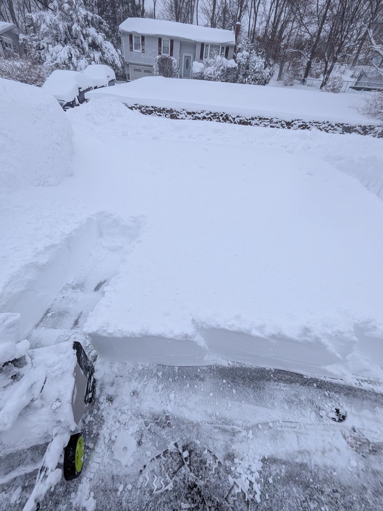 Corded Snow Blower:15A Motor, 20-Inch Electric Snow Blower, Electric Snow Shovel with 25ft Throwing Distance, Dual LED Lights, 3300rpm Snow Thrower DEKOPRO customer photo 2