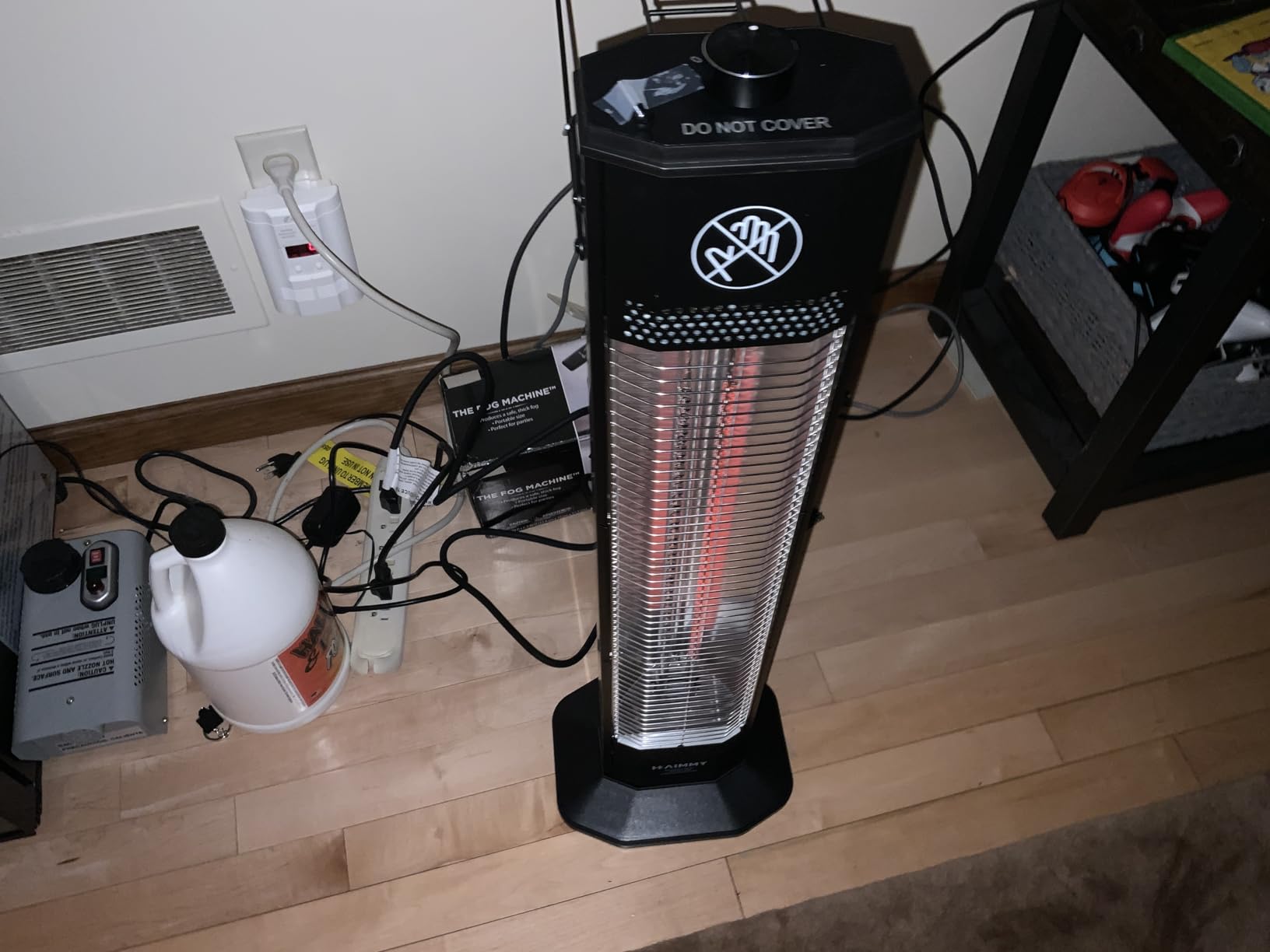 Wall-Mounted Electric Patio Heater, 34