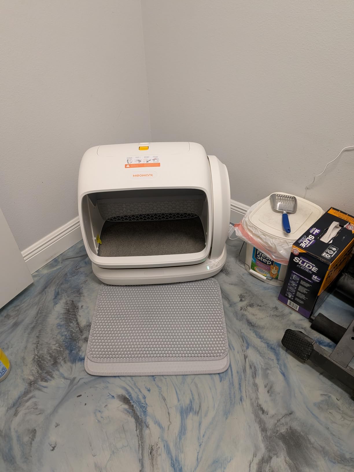Meowant Self-Cleaning Cat Litter Box, 106L Large Capacity for Multiple Cats customer photo 2