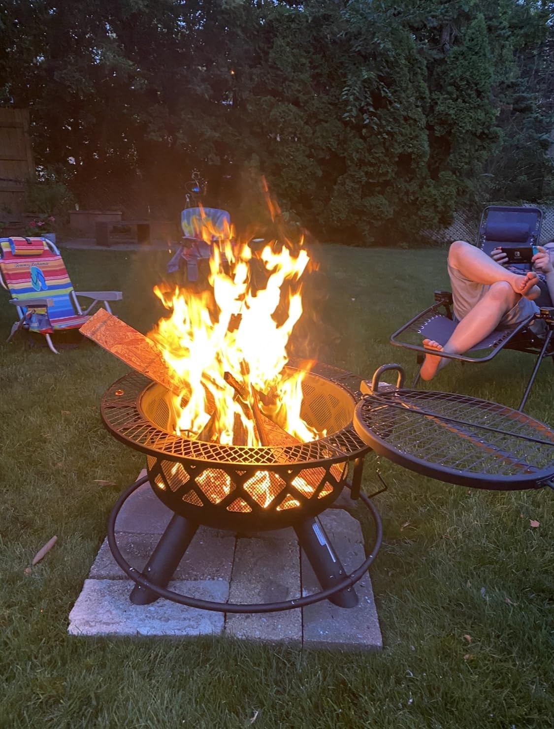 Bali Outdoors Fire Pit with Poker customer photo 2