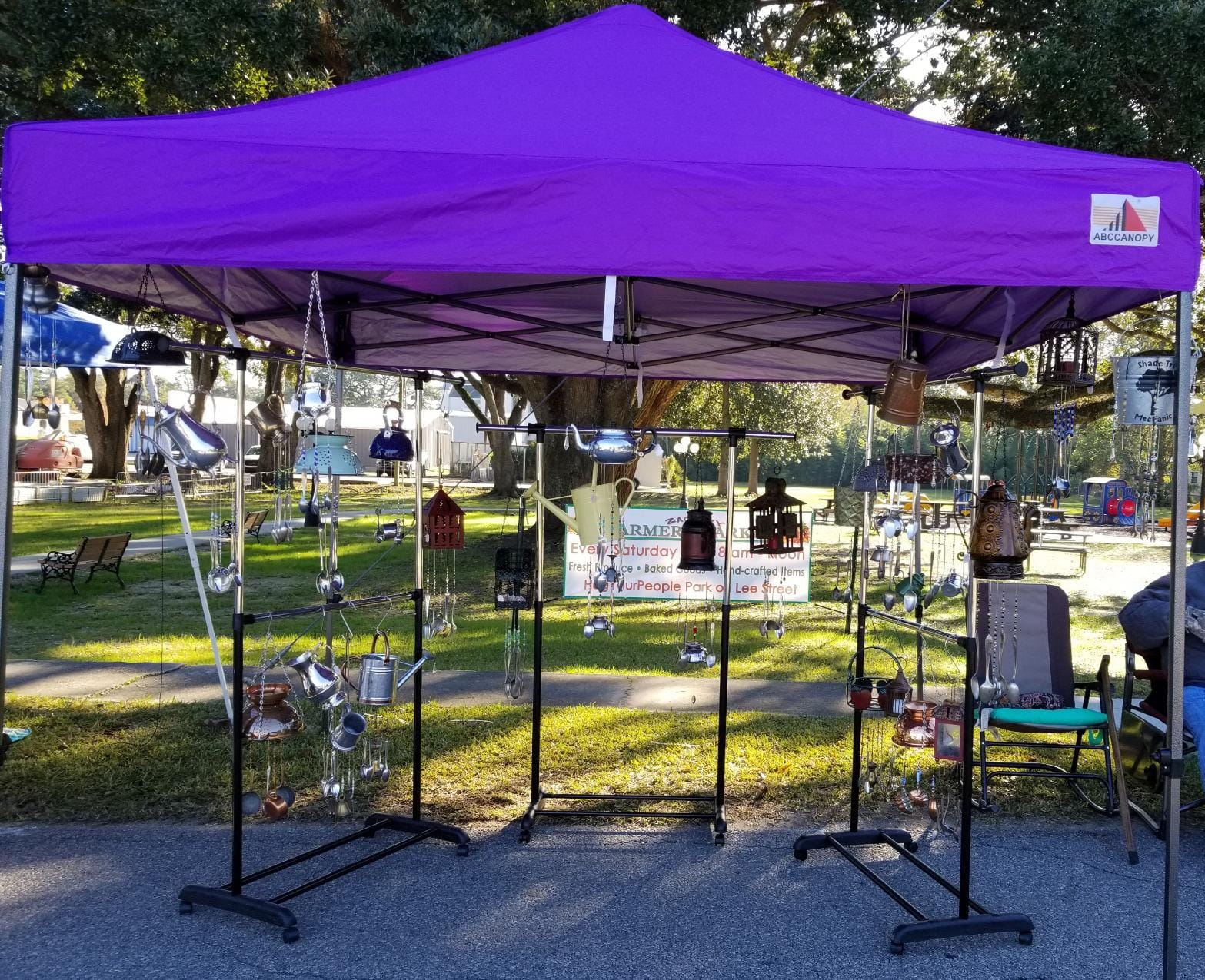 ABCCANOPY Patio Pop Up Canopy Tent 10x20 Commercial-Series (Dark Gray) customer photo 2