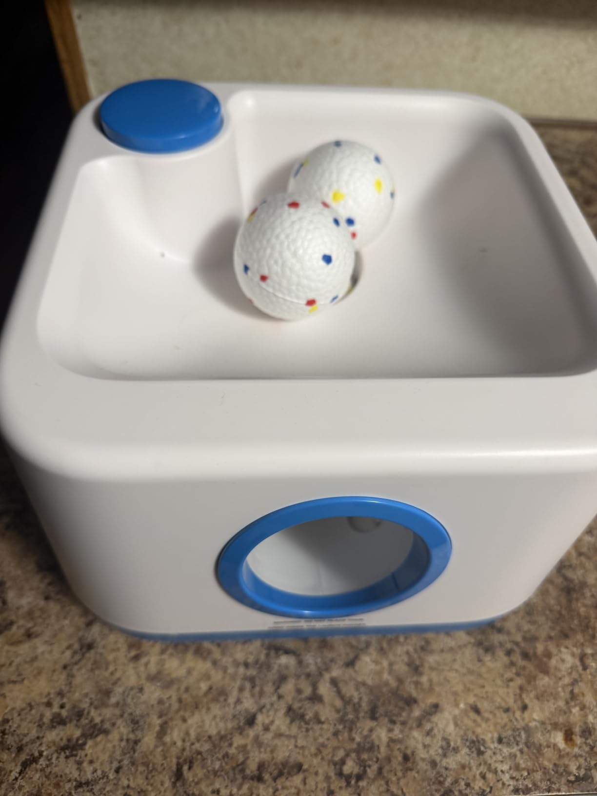 Automatic Dog Ball Launcher, Auto/Manual Paw-Activated Dog Ball Thrower customer photo 1