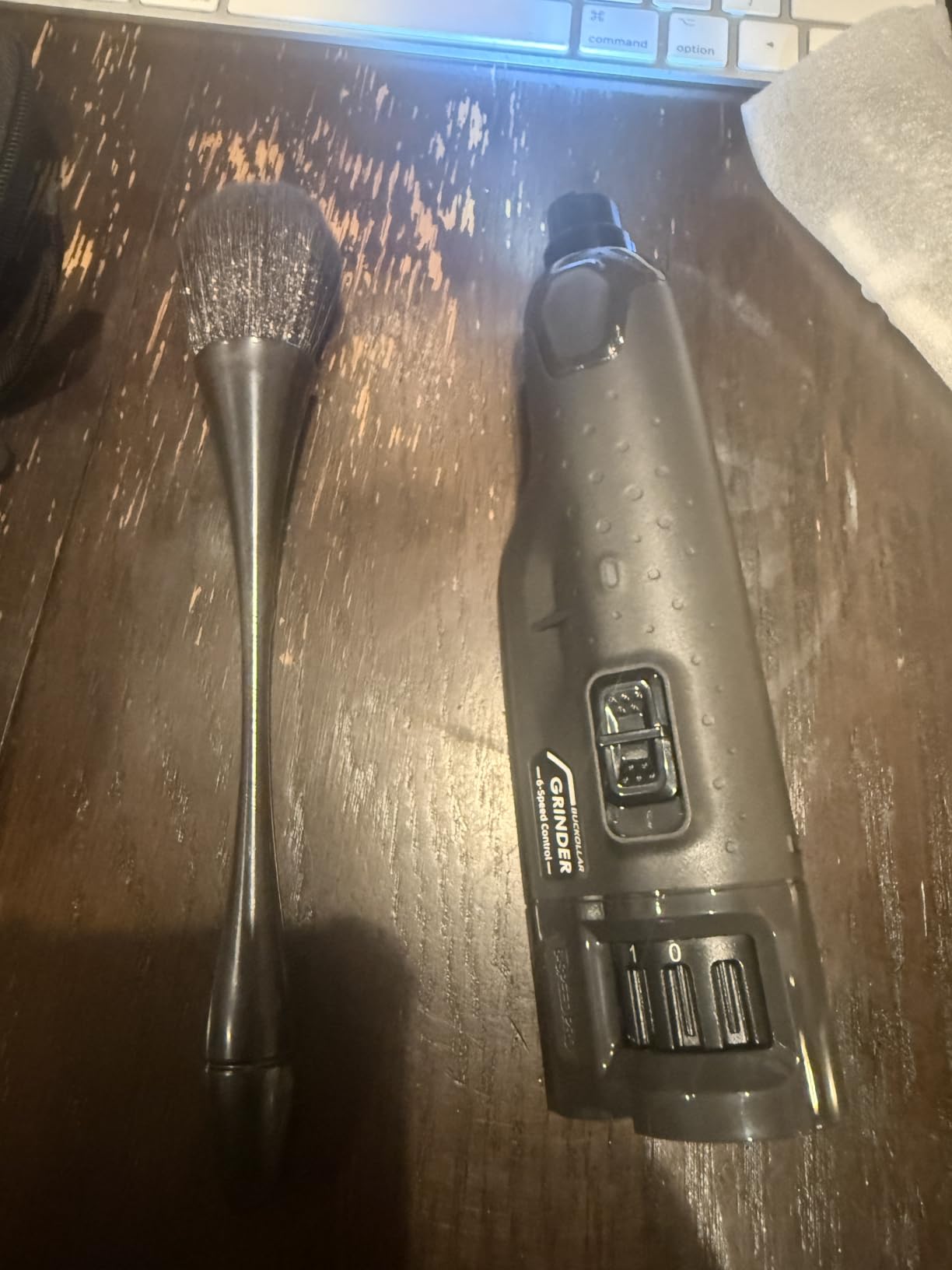 Dog Nail Grinder for Large Dogs, Quiet 6-Speed with LED Light customer photo 2