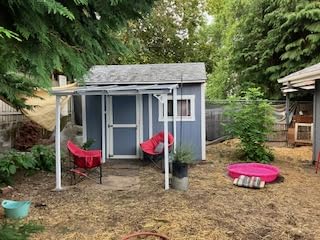Aoxun 12x6 FT Hardtop Grill Gazebo with 2 Side Shelves & Hooks, Black customer photo 2