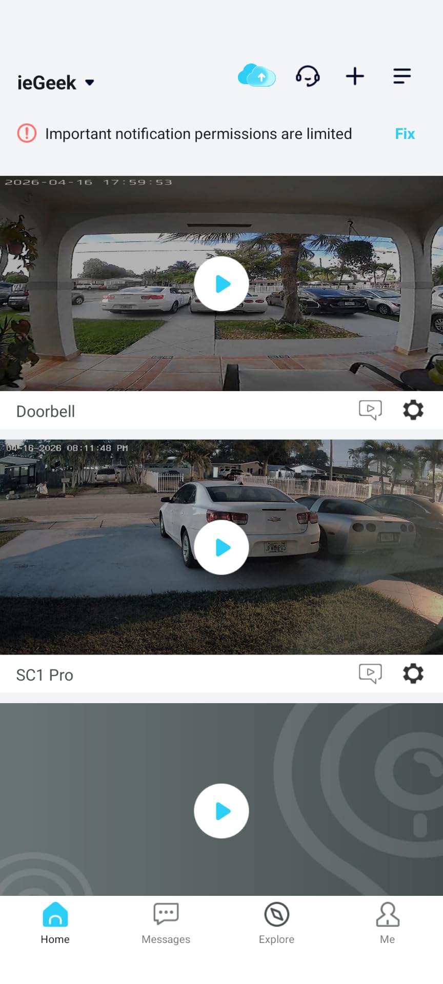 ieGeek Video Doorbell Camera Wireless, Head-to-Toe 180° Ultra View Battery Powered, No Subscription Fee, 2K 3MP HD, Smart Motion Detection, Real-time Alerts, Local/Cloud Storage, Only 2.4GHz WiFi customer photo 1