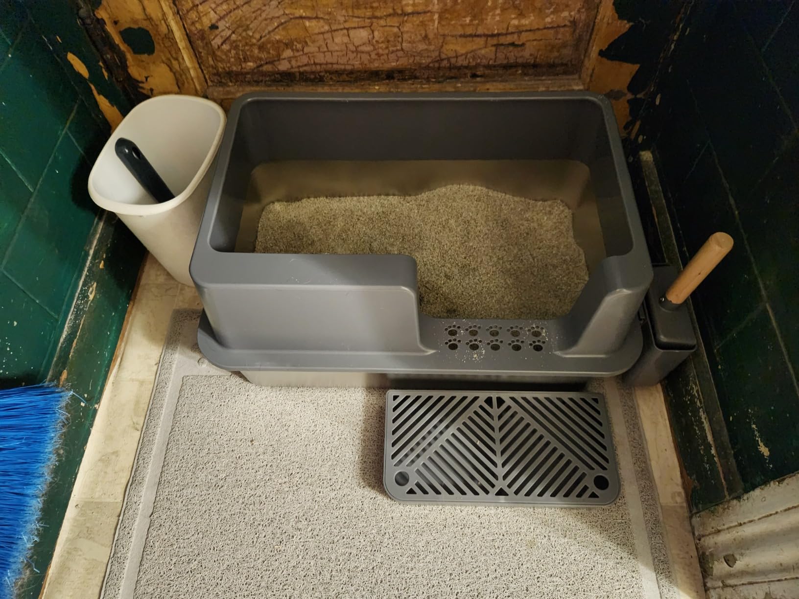 Happypaw XXXL Open-Top Automatic Self Cleaning Litter Box for Multiple Cats customer photo 1
