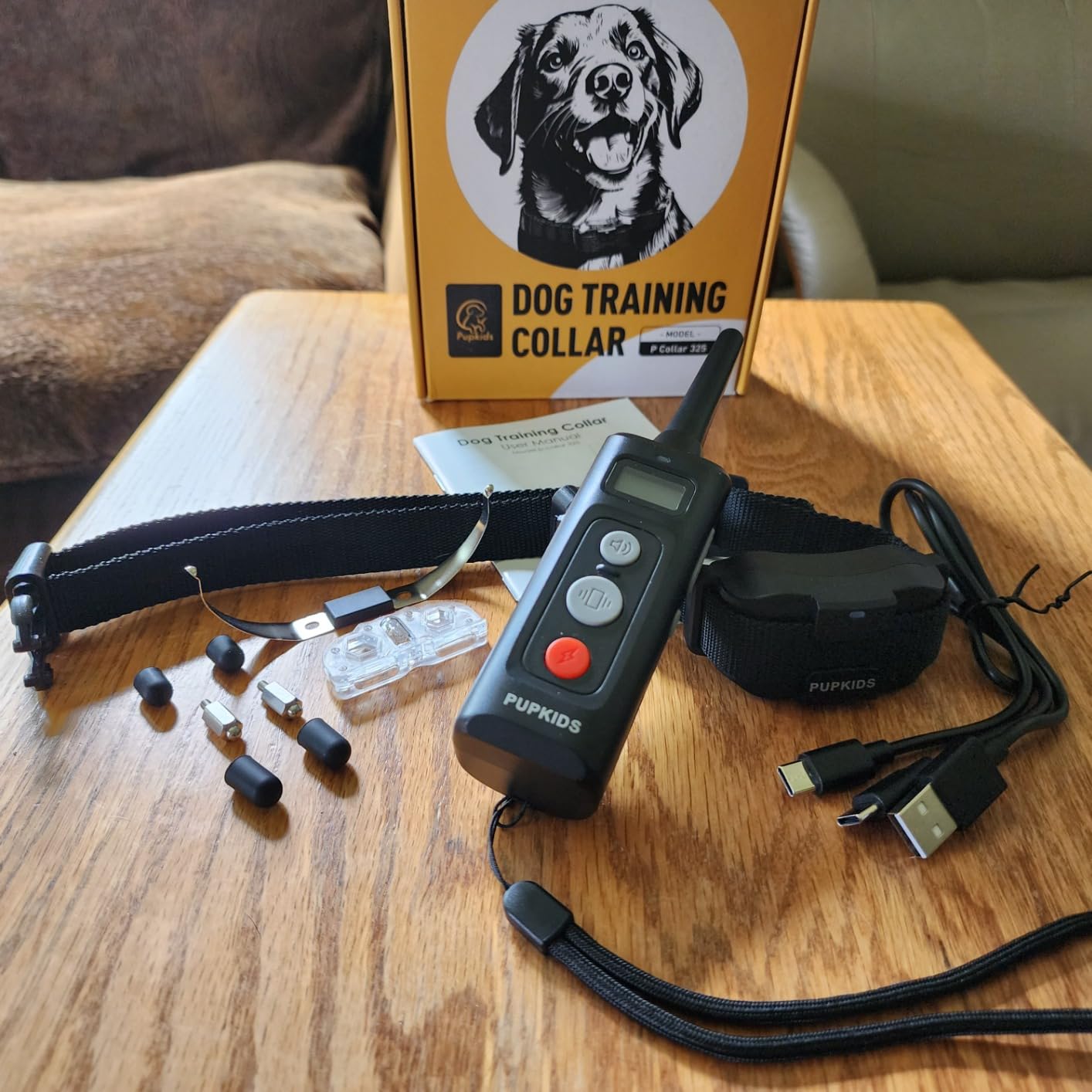 GPS Wireless Dog Fence System - Multifunctional Electric Fence for Large Dogs, Radius Range 100-9999ft, Training Collar with 8 Correction Modes, Perimeter Dog Collar for Large Yard/Outdoor Use Only customer photo 1