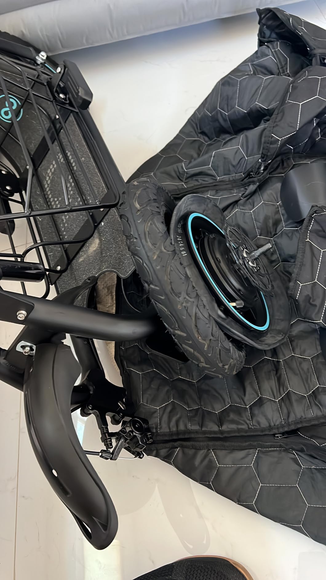 URBANMAX C1S Seated Electric Scooter,550W,18.6MPH,20 Miles,Dual Baskets customer photo 2