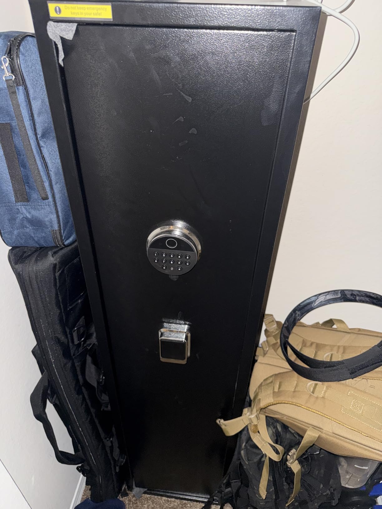 [No Assembly Required]Gun Safe for Rifles and Pistols,52