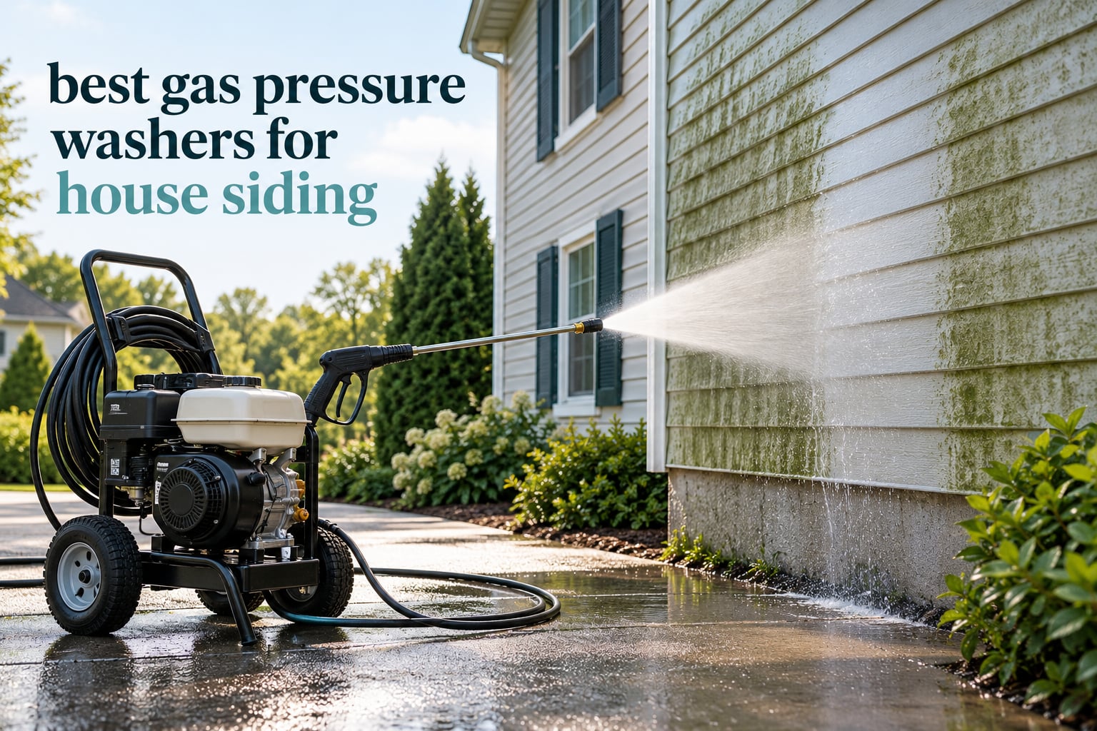 best gas pressure washers for house siding