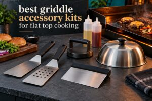best griddle accessory kits for flat top cooking
