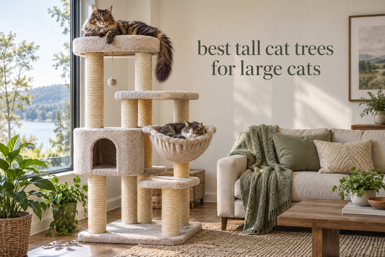 best tall cat trees for large cats