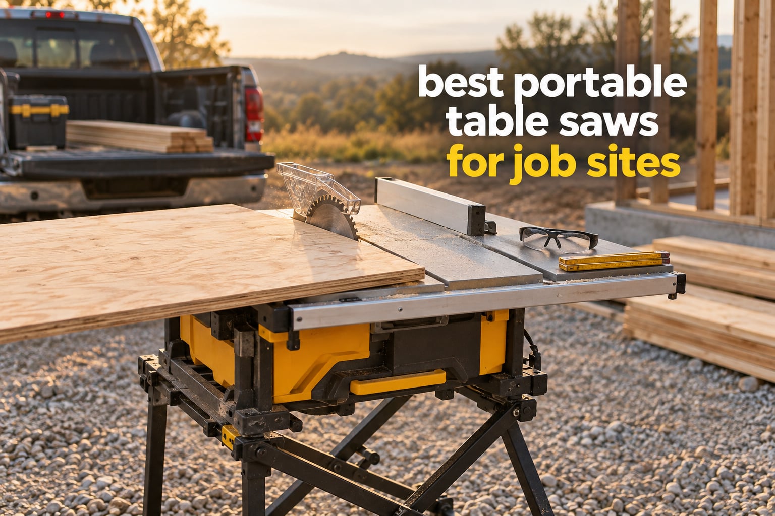 best portable table saws for job sites